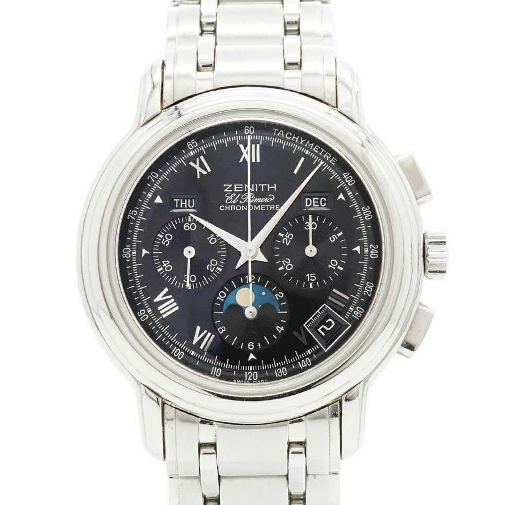 Zenith Chronomaster Moonphase 02.0240.410 Black Dial Men's Watch